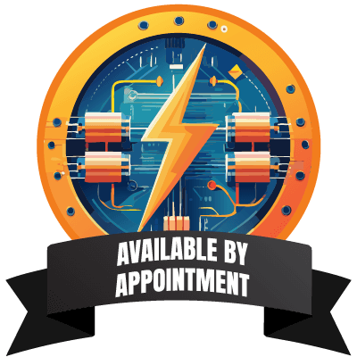 Available by Appointment badge
